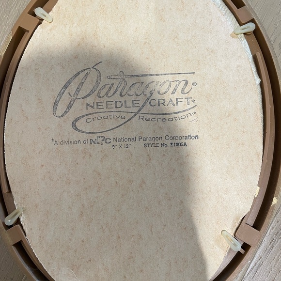 Vintage Hummel Needle Work Wall Art - Picture 4 of 4